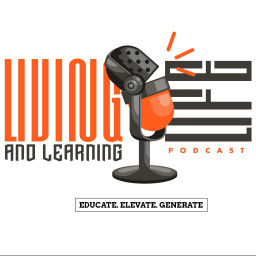 Podcast thumbnail for living life & learning podcast