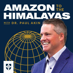 Podcast thumbnail for Amazon to the Himalayas