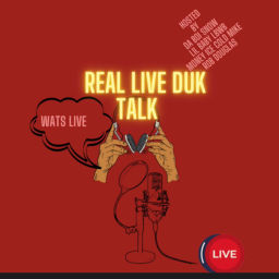 Podcast thumbnail for Real live Duk talk