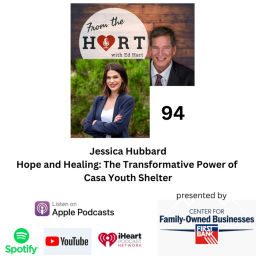 Podcast thumbnail for From The Hart - Presented by the First Bank Center for Family-Owned Businesses