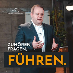 Podcast thumbnail for Zuhören, Fragen, Führen