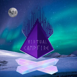Podcast thumbnail for Virtual Campfire hosted by Krystal Kelley