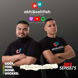 Podcast thumbnail for akhi&saltfish Digital Network
