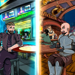 Podcast thumbnail for Virtual Tavern: A Sci-Fi and Fantasy Podcast
