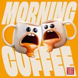 Podcast thumbnail for Morning Coffee with James and Jess