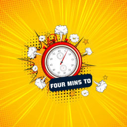 Podcast thumbnail for Four Mins To