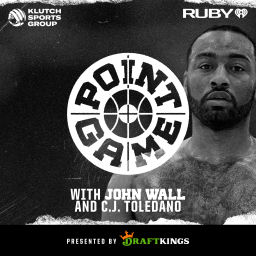 Podcast thumbnail for Point Game with John Wall and C.J. Toledano