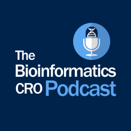 Podcast thumbnail for The Bioinformatics CRO Podcast