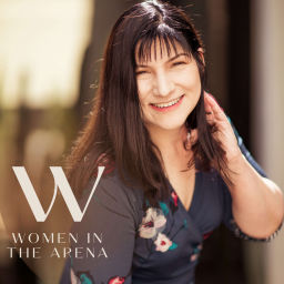 Podcast thumbnail for Women in the Arena