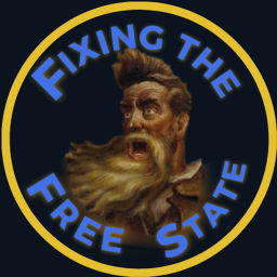 Podcast thumbnail for Fixing the Free State