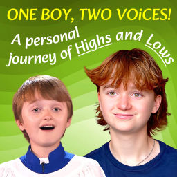 Podcast thumbnail for ONE Boy, TWO Voices ....