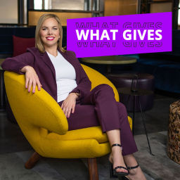 Podcast thumbnail for "What Gives"- The Philanthropy Podcast