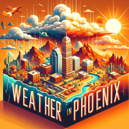 Podcast thumbnail for Weather In Phoenix Arizona Daily