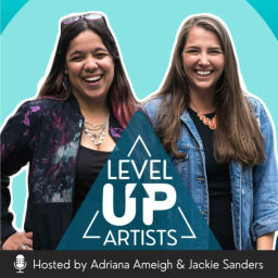 Podcast thumbnail for Level Up Artists