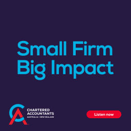 Podcast thumbnail for Small Firm, Big Impact