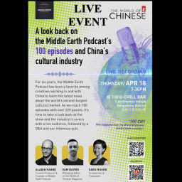 Podcast thumbnail for Middle Earth - China’s cultural industry podcast