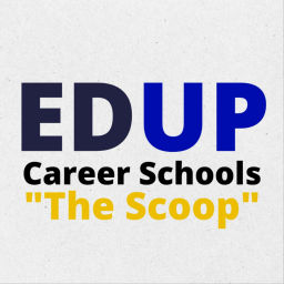 Podcast thumbnail for EdUp Career Schools "The Scoop"