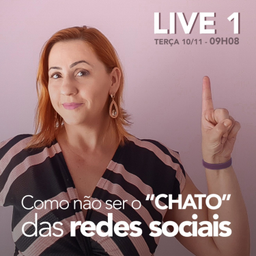 Podcast thumbnail for LIVE 1 DE 3 - Como não ser o Chato das Redes Sociais