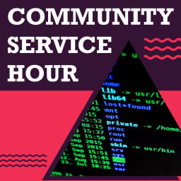 Podcast thumbnail for Community Service Hour
