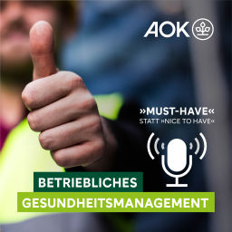 Podcast thumbnail for ausgesprochen menschlich – Betriebliches Gesundheitsmanagement