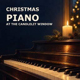 Podcast thumbnail for Christmas Piano at the Candlelit Window