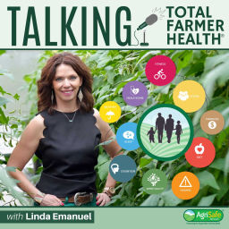 Podcast thumbnail for AgriSafe Talking Total Farmer Health