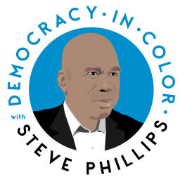 Podcast thumbnail for Democracy in Color with Steve Phillips