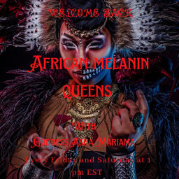 Podcast thumbnail for African Melanin Queens.