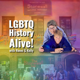 Podcast thumbnail for LGBTQ History Alive!