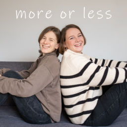 Podcast thumbnail for more or less