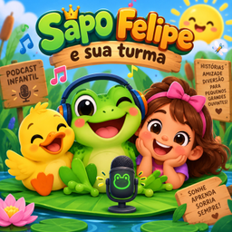 Podcast thumbnail for O Sapo Felipe e sua Turma
