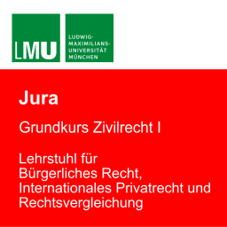Podcast thumbnail for Grundkurs Zivilrecht 2023/2024