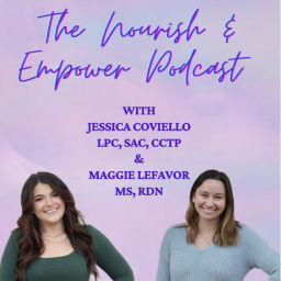 Podcast thumbnail for Nourish & Empower