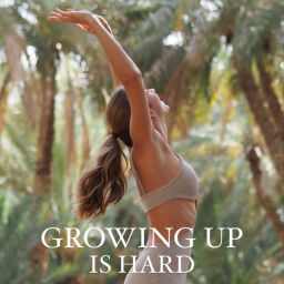 Podcast thumbnail for growing up is hard