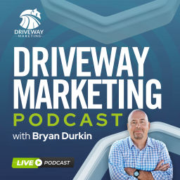 Podcast thumbnail for DriveWay Marketing: The Road to 6 Figures for Home Services Pros