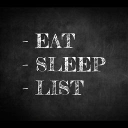 Podcast thumbnail for Eat, Sleep, List