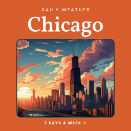 Podcast thumbnail for Chicago Weather Daily
