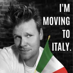 Podcast thumbnail for I’m Moving to Italy!
