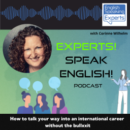 Podcast thumbnail for Experts! Speak English! - How to talk your way into an international career without the bullxxit