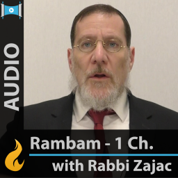Podcast thumbnail for Rambam One Chapter with Rabbi Zajac