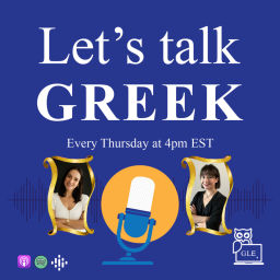 Podcast thumbnail for Let's Talk Greek