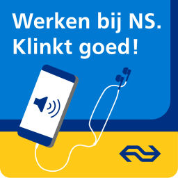 Podcast thumbnail for Werken bij NS. Klinkt goed!