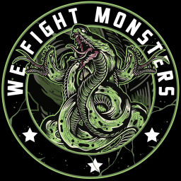 Podcast thumbnail for We Fight Monsters
