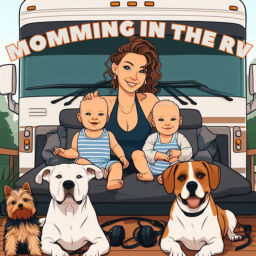 Podcast thumbnail for Momming In The RV