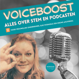 Podcast thumbnail for VOICEBOOST, alles over stem en podcasten.