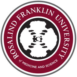 Podcast thumbnail for HelixTalk - Rosalind Franklin University's College of Pharmacy Podcast