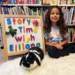 Podcast thumbnail for Story Time with Elliana 📚