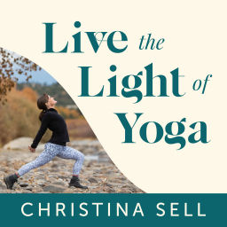 Podcast thumbnail for Live The Light of Yoga