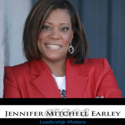 Podcast thumbnail for Leadership Matters with Jennifer Mitchell Earley