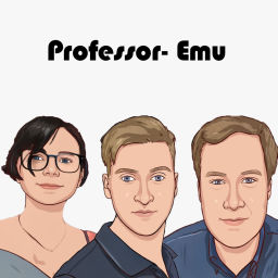 Podcast thumbnail for Professor- Emu